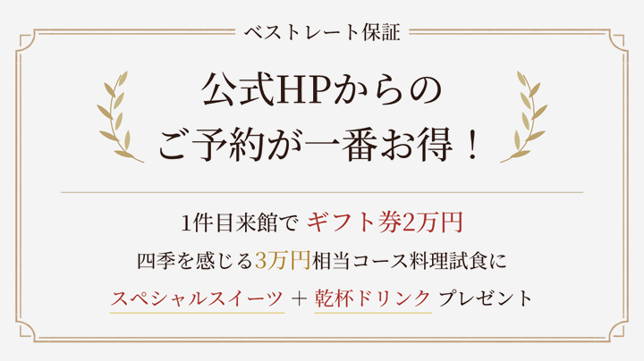 ベストレート保証